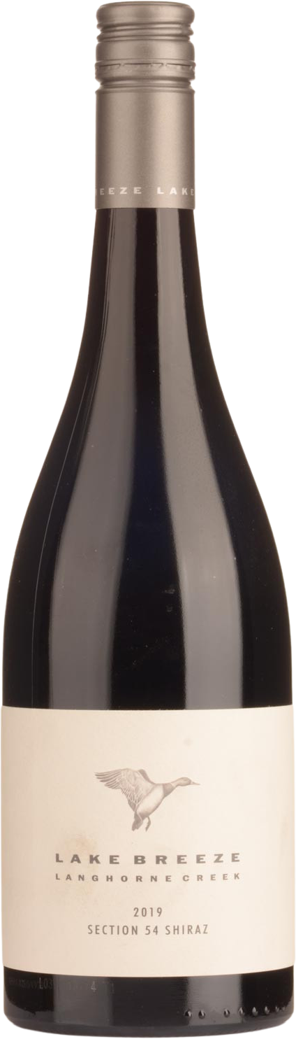 Lake Breeze Wines Section 54 Langhorne Creek Shiraz 2019